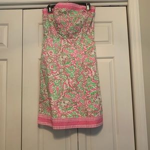 Strapless Lilly Pulitzer Dress - Great Condition